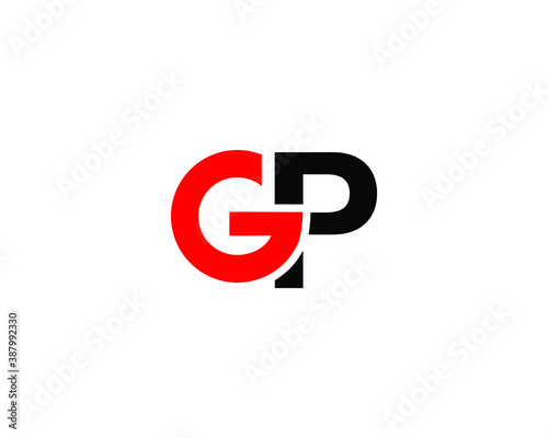 GP PG LETTER LOGO DESIGN VECTOR TEMPLATE. GP PG LOGO DESIGN.