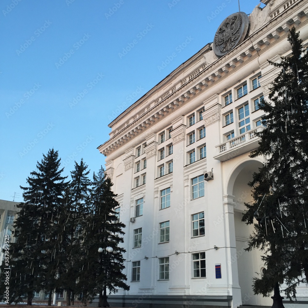 building in the city Kemerovo building in the city Kemerovo