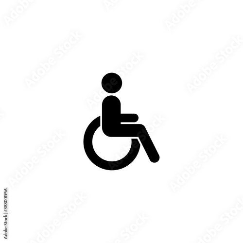 accessibility people sign icon vector symbol