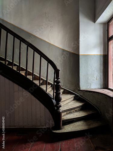 staircase in the building