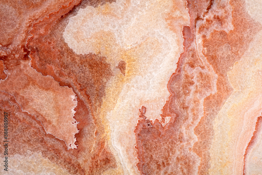 Obraz premium Fantasy - natural polished onyx stone slab, texture for perfect interior, background or other design project.