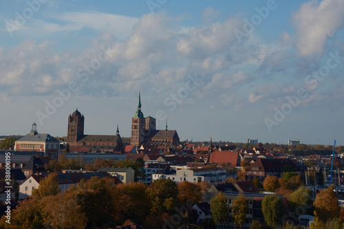 Blick auf Stralsund