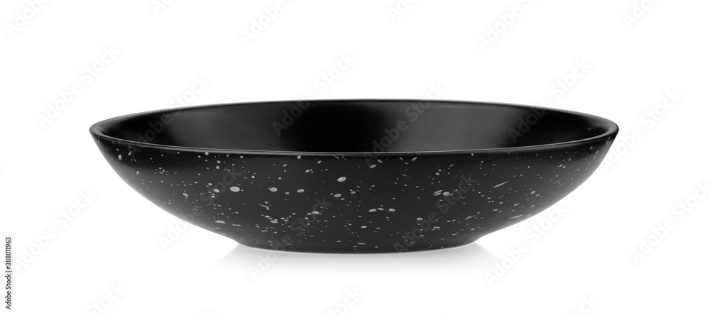 black bowl on white background black bowl on white background