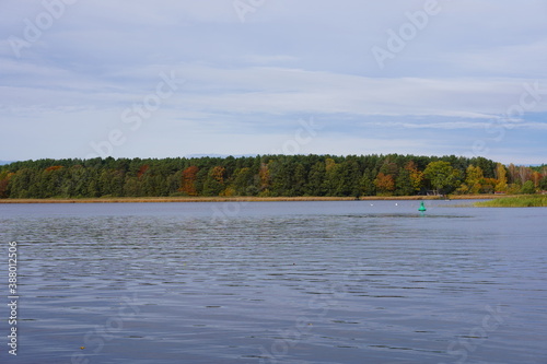 Herbst am Röblinsee in Brandenburg