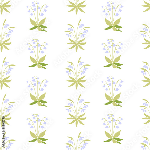 floral background with lily 