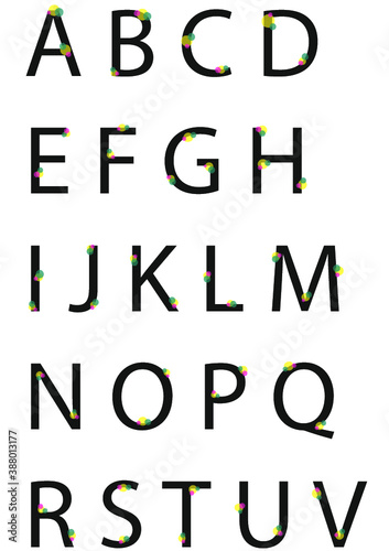 vector alphabet set