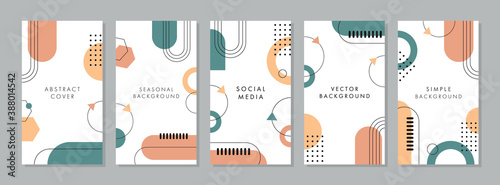 Trendy abstract universal template for promotion sale. Able to use for social media posts, stories, mobile apps, banners design, web or internet ads.
