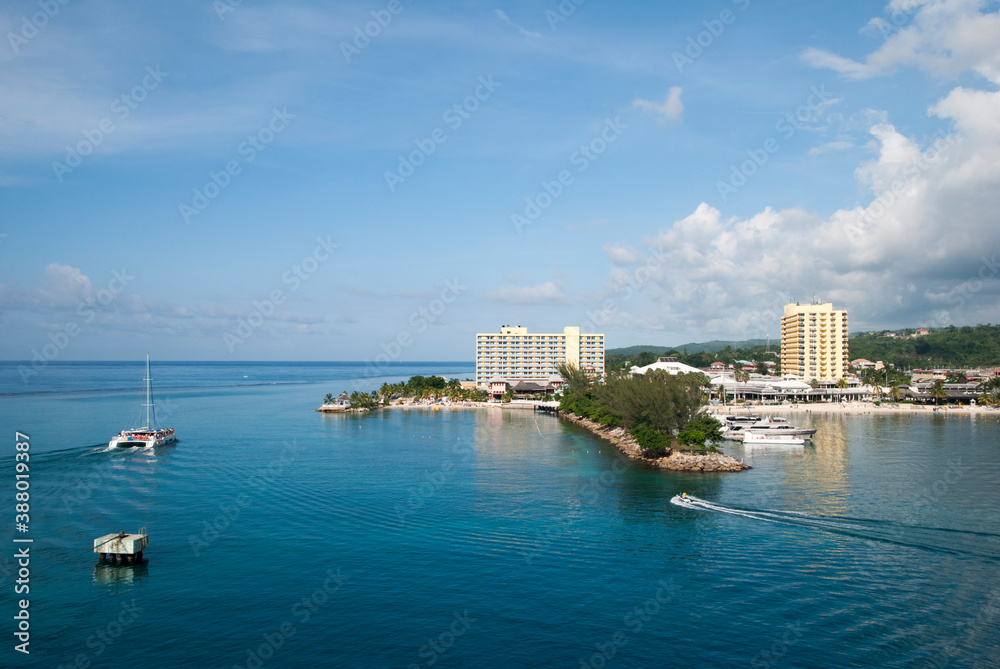 Fototapeta premium Ocho Rios Resort Town Beaches