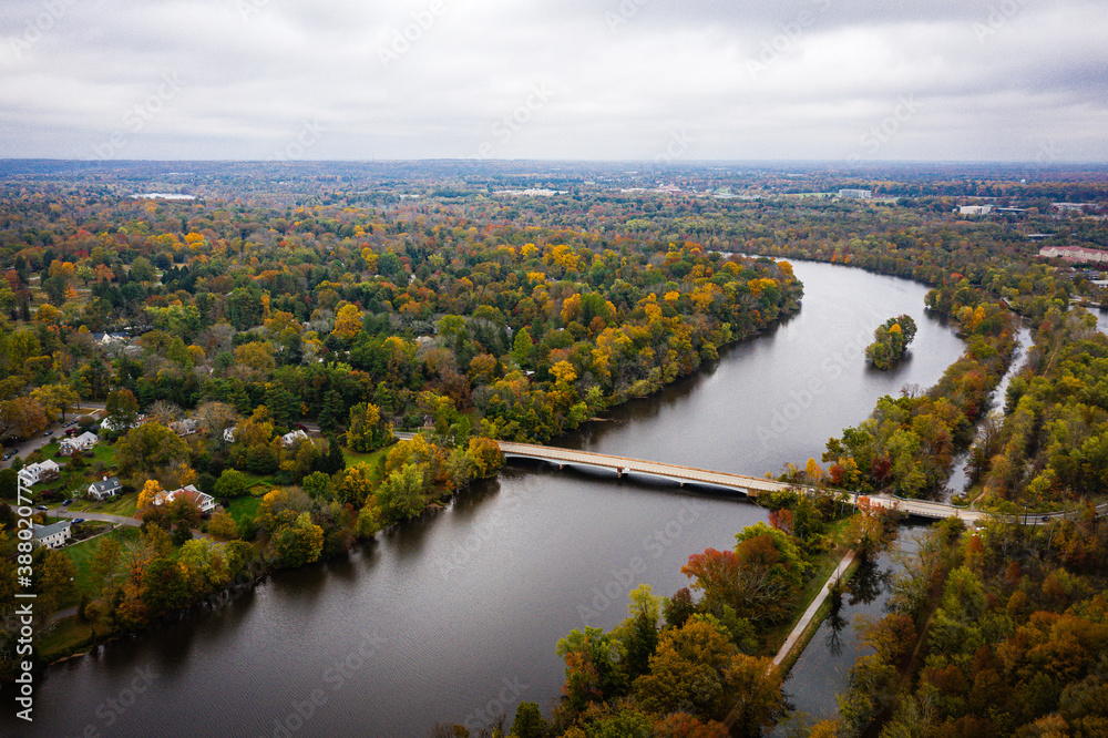 Autumn Foliage in Princeton New Jersey