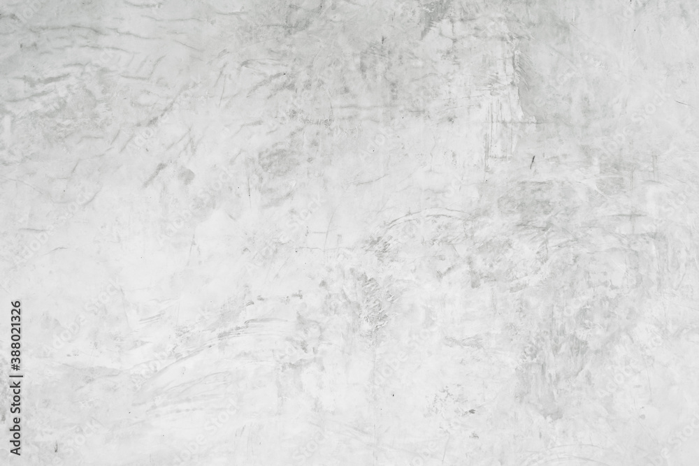 Fototapeta premium White stucco wall background,cement plaster wall background
