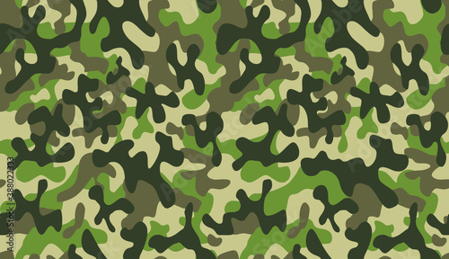 camouflage background repeating army abstract modern. vector seamless pattern military fabric textile black green khaki print