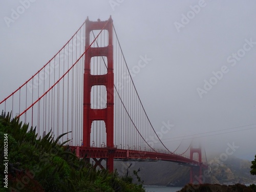North America, United States, California, the Golden Bridge in San Francisco #388025364
