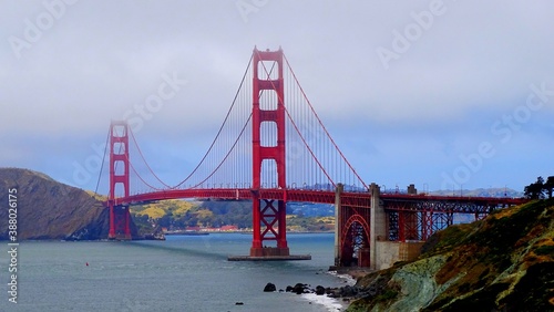 North America, United States, California, the Golden Bridge in San Francisco