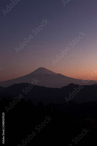 清水区吉原からの富士山