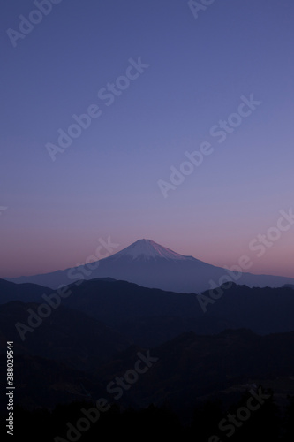 清水区吉原からの富士山