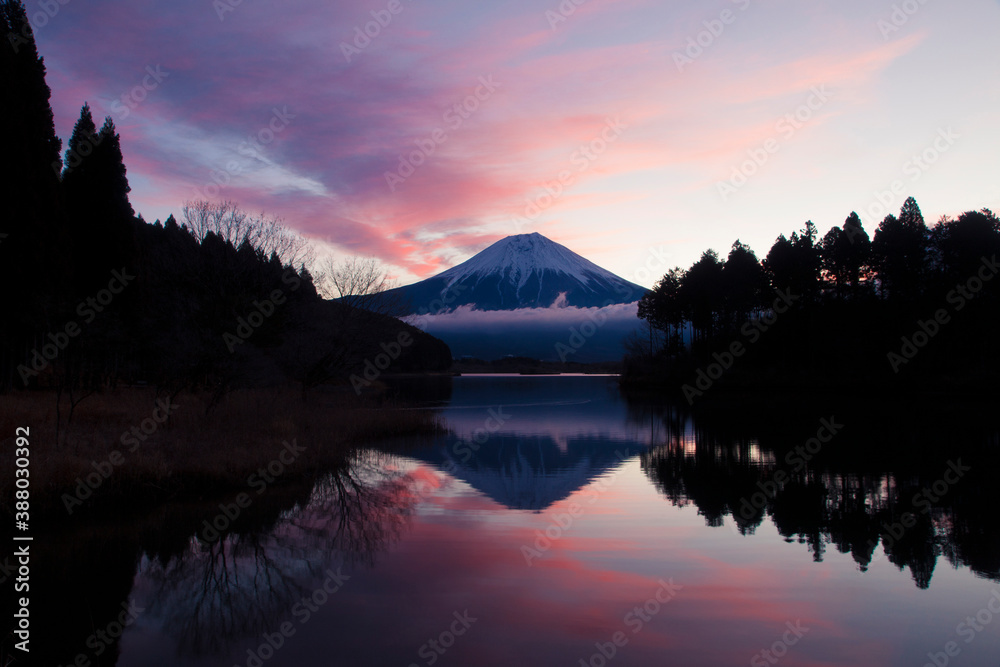 田貫湖からの富士山 田貫湖からの富士山