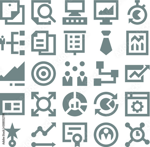 Project Management Vector Icons 