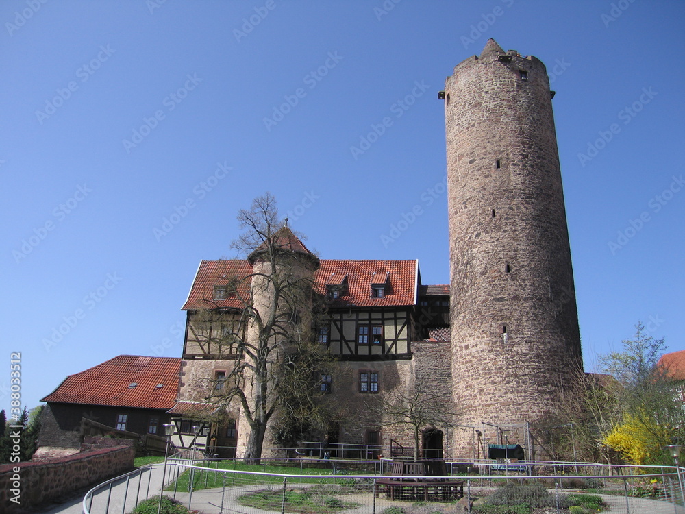 Hinterturm und Hinterburg in Schlitz, Burgenstadt in Hessen