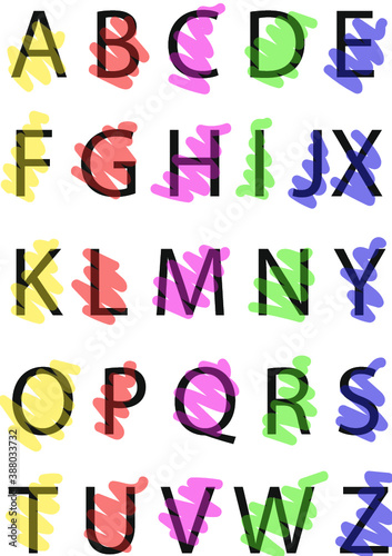 vector alphabet set