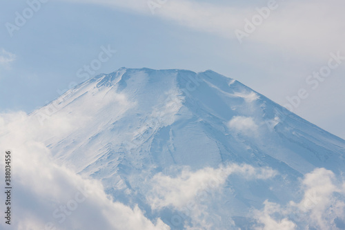 山中湖側からの富士山