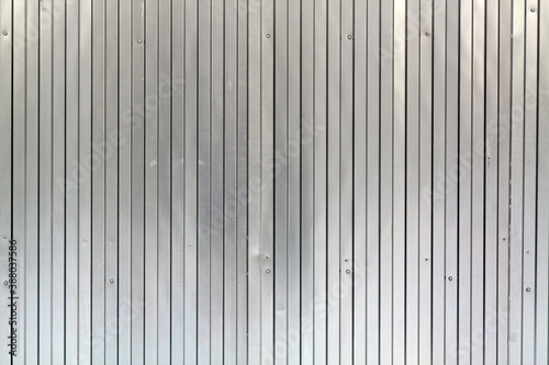 metal sheet fence texture.