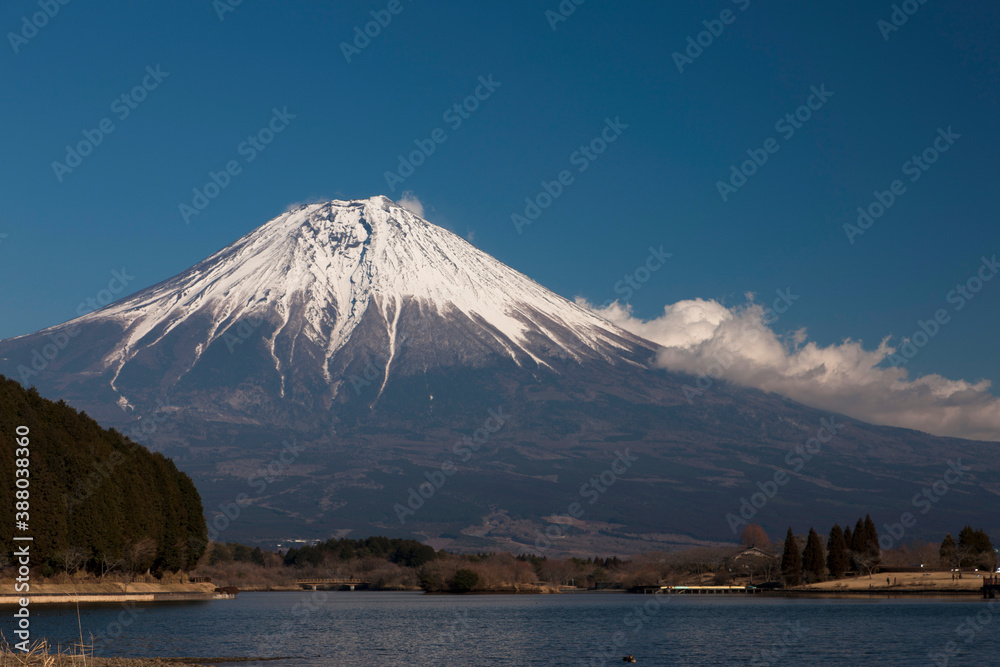 田貫湖からの富士山