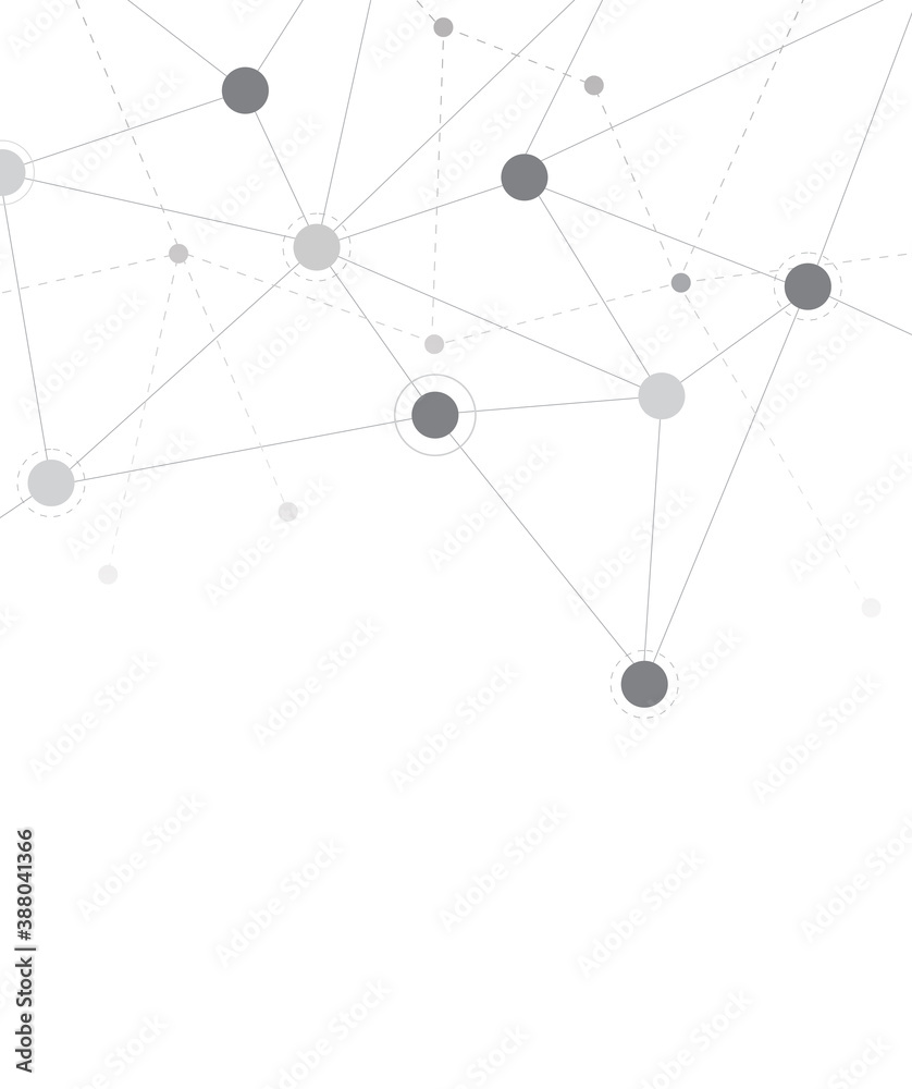 Network abstract connection isolated on white background. Network technology background with dots and lines. Ai background. Modern abstract concept. Ai vector, network technology Network abstract connection isolated on white background. Network technology background with dots and lines. Ai background. Modern abstract concept. Ai vector, network technology