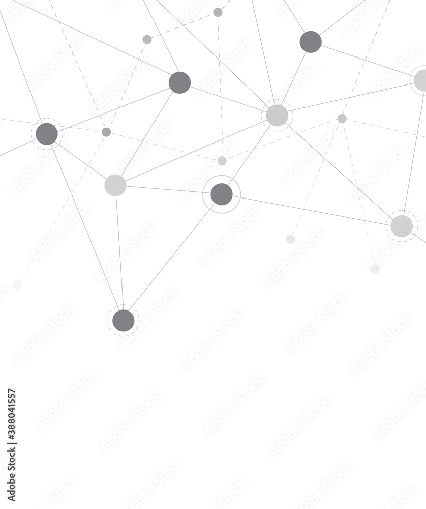 Network abstract connection isolated on white background. Network technology background with dots and lines. Ai background. Modern abstract concept. Ai vector, network technology Network abstract connection isolated on white background. Network technology background with dots and lines. Ai background. Modern abstract concept. Ai vector, network technology