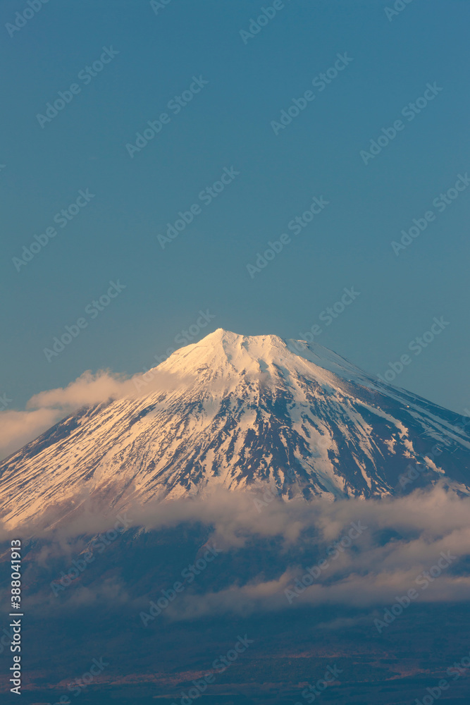 雁堤からの富士山