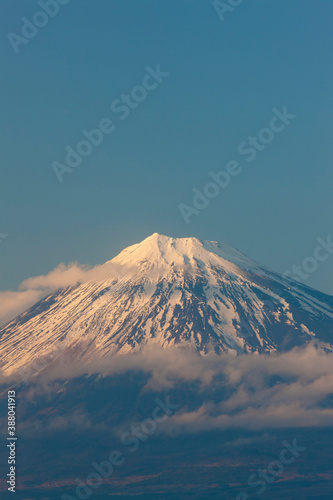 雁堤からの富士山