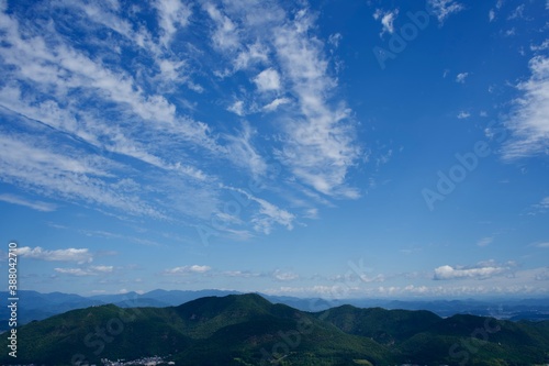 The summer cloud and mountains in Gifu. © Takayan