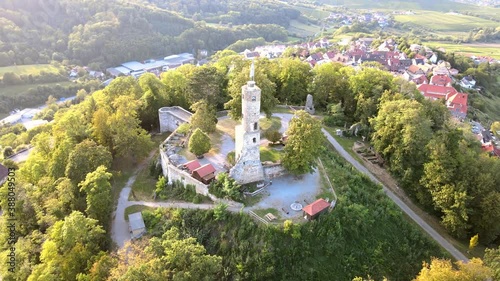 Burg Löwenstein Burgruine im Weinberg bei Heilbronn  photo