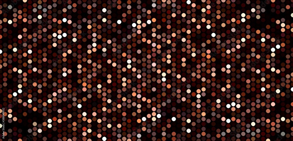 Black brown glittering bokeh mosaic background. Festive shimmer texture. Black brown glittering bokeh mosaic background. Festive shimmer texture.