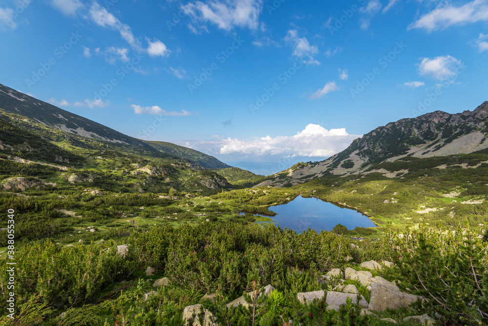Amazing Landscape of Pirin Mountain Bulgaria.