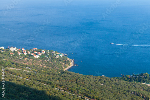 Wallpaper Mural Coastal landscape with Black Sea and Sanatorne Torontodigital.ca