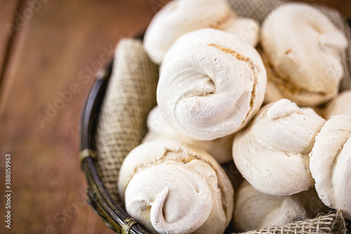 typical bakery sigh, made in brazil. Sweet made from egg white