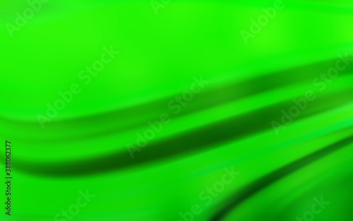 Light Green vector glossy abstract backdrop.