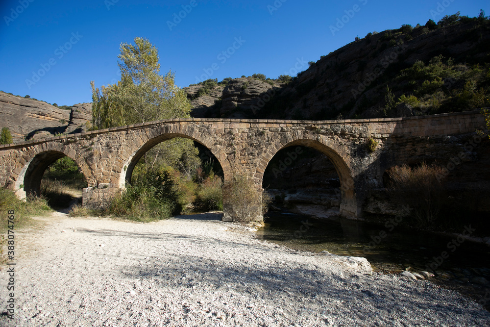 Puente de Fuendebaños, Alquézar.