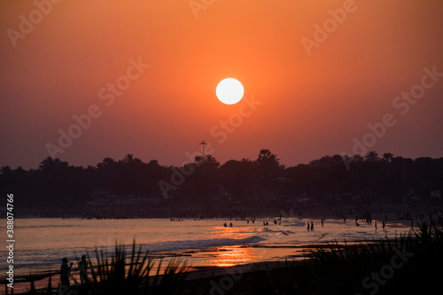 Various viewsof the Nagoa Beach  Diu