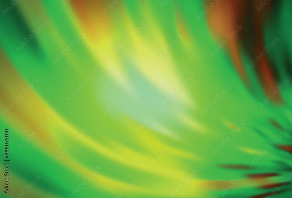 Obraz premium Light Green, Yellow vector abstract layout.