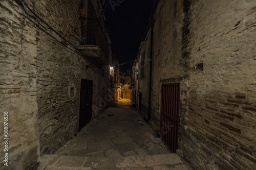 Characteristic alley of the old town in Southern Italy © giadophoto