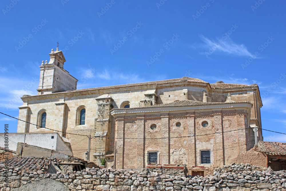 Church of St Esteban in Quintana del Puente, Spain