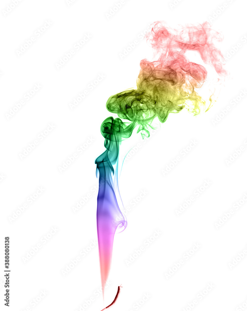 Abstract multicolored smoke Abstract multicolored smoke
