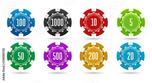 Casino betting chips