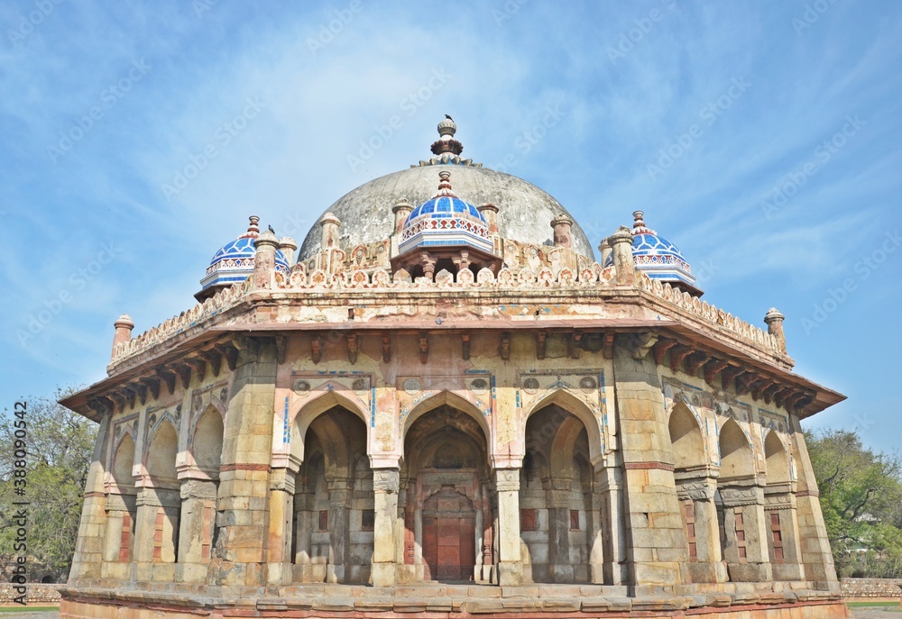 exterior of Isa Khan's Complex At Humayun's Tomb,delhi,india