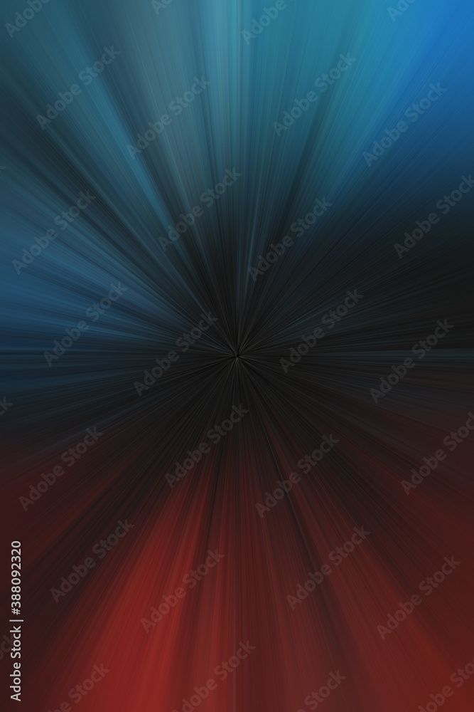 Colorful Wallpaper zoom blur effect speed line comic anime illustration abstract for background
