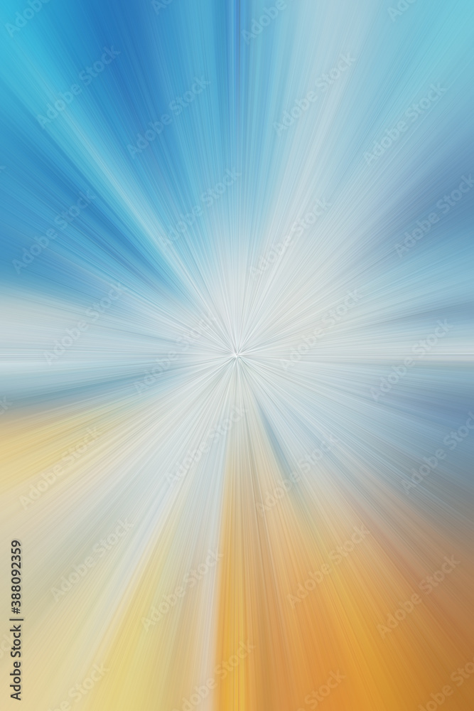 Obraz premium Colorful Wallpaper zoom blur effect speed line comic anime illustration abstract for background