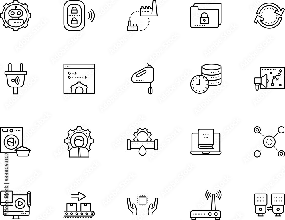 technology vector icon set such as: ebook, robotic, process, mail, laptop, polygon, cargo, photo, rotate, rotation, people, humanoid, maintenance, consumer, seo, protect, reload, fix, things, library technology vector icon set such as: ebook, robotic, process, mail, laptop, polygon, cargo, photo, rotate, rotation, people, humanoid, maintenance, consumer, seo, protect, reload, fix, things, library