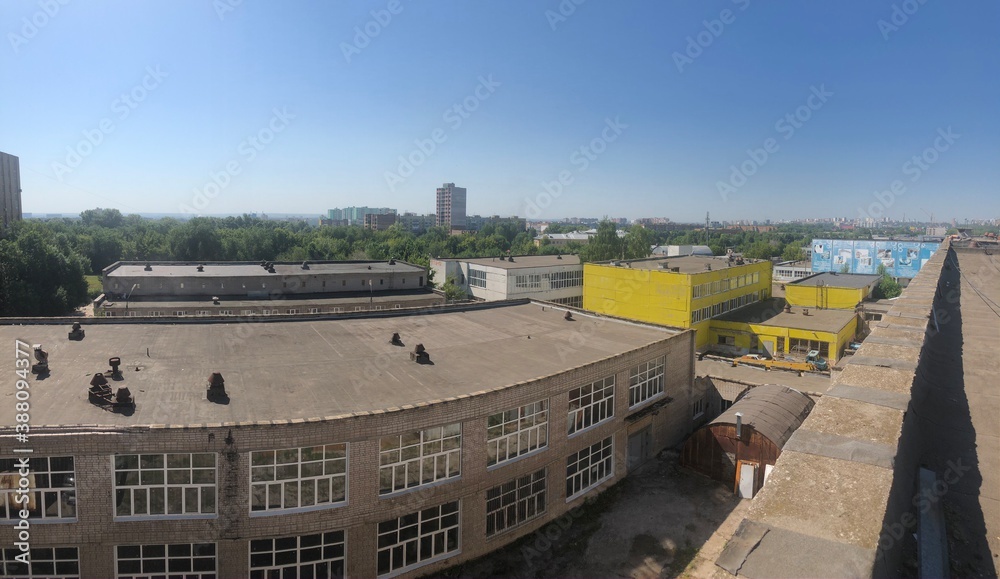 Obraz premium view of the town