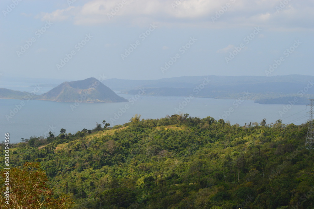 Hiking on the Taal Volcano island and on the Chocolate Hills of Bohol in the Philippines